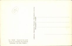 Netter CPA Sonnenuntergang auf dem Weg von Englisch