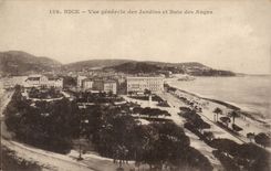 Nette CPA Ansicht der Garten und der Bucht der Engel