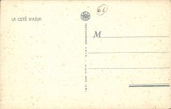 Nettes CPA Nicoise mit dem Schloss