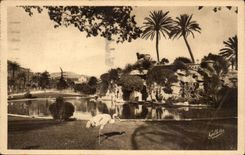 Nettes CPA die Hohle Garden Albert 1