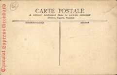 Netter CPA Eingang vom Port (gesehen von Montboron)