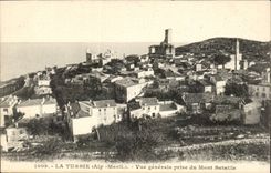 La Turbie CPA View taken of the Mount Battles