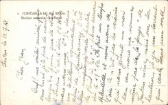 Fontania CPA sommerliche Station Roya