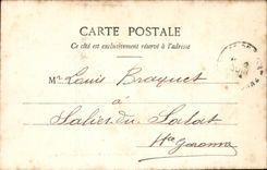 Nettes CPA die neue Garten Massena Allee