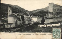 Turbie CPA the tower of Auguste and the church