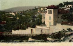 Fetthaltiges CPA der Bezirk Sainte Lorette