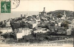 La Turbie CPA View taken of the Mount Battles