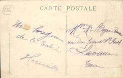 La Turbie CPA View taken of the Mount Battles