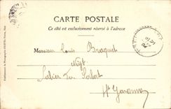 Nettes CPA gesehen vom Schloss