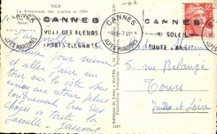 Nette MODERNE KARTE der Weg von Englisch und das Hotel von Ruhl