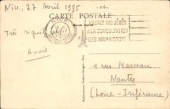 Nettes CPA die Garten Albert das 1 Denkmal des Jahrhunderts