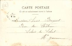 Villefranche CPA roads Seen from of the road of Nice