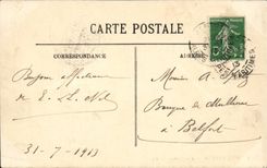 Roquebrune CPA Ansicht