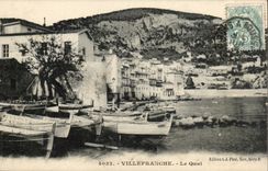 Villefranche CPA the quay