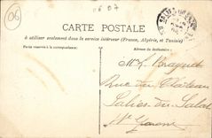 CPA Touet de Beuil Line des Sudens von Frankreich