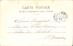 Saorge CPA Tal von Roya gesehen vom Ausgang der Kehlen