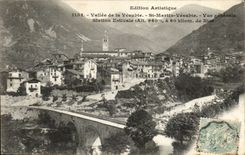 Valley of Vesubie CPA Saint Martin Vesubie View