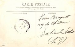 Vallauris CPA the gathering of the flowers of orange trees TOP