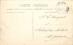 Ausgang der Kehlen Wolf CPA des Tales von Boya