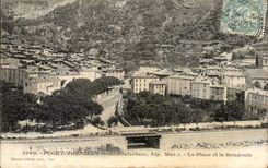 Puget Theniers CPA der Ort von Roudoule