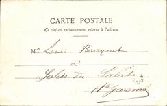 Villefranche CPA Quay Old woman