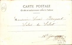 La Turbie - the Cog railway - CPA