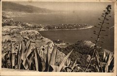 La Turbie - the Cape Martin seen of Round Bridge and Turbie - CPA