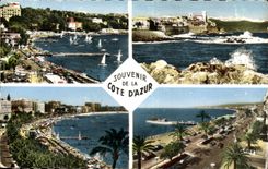 Andenken des Masses des Azurblaus - CPA