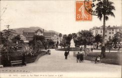 Nettes - Garten des Konigs Albert und Kasino - CPA