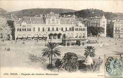 Nettes - Front des stadtischen Kasinos - CPA