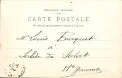 Nettes - Front des stadtischen Kasinos - CPA