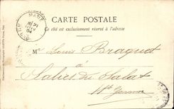 Nettes - Kaskade des Schlosses - CPA