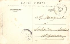 Nette - Allee Felix Faure - Cosmopolitain Hotels des Friedens und des grossen Hotels - CPA