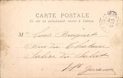 Nettes - neuer Garten und das Massena auftrat - CPA