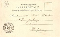 Nettes - Peira untergrub - nahes Nizza - Station des Sommers - die alpine Strecke - CPA