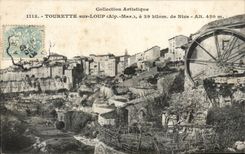 Tourette auf Wolf - hat 29 Kilometer Nizza Alt 420 - CPA