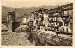 Sospel - Old women Houses on Bevera - CPA