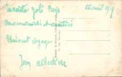 Menton - View - catch of the Walk Louis Saint - CPA