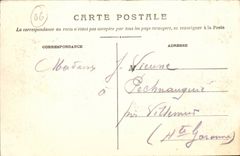 Menton - the Port and it old city - CPA