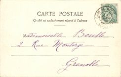 Menton - Details Artistic - Peasant Mentonnaise - Woman - Fantasy - CPA