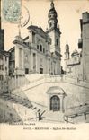Menton - Church Michel Saint - CPA