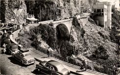 Menton - Frontier - France - Italy - the Holy Bridge Louis - CPA