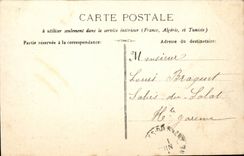 Menton - Red Rocks - CPA