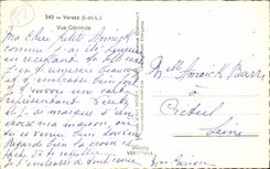 Veretz - Vue Generale - CPA 