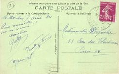 St Avertin - Restaurant Fouqueux - Les jardins - CPA 