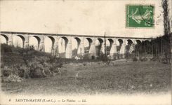 Saint Maure - Le Viaduc - CPA 