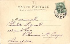 Chinon - Street of large Carroi - CPA