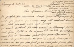 Vouvray - Souvenir - 1934 - CPA 