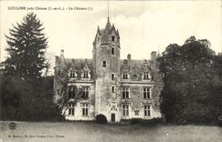 Coulene - close to Chinon - the Castle - CPA