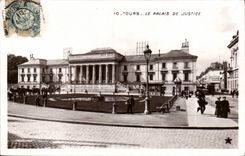 Tours - Le Palais de Justice - CPA 